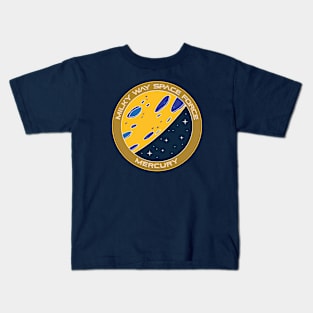 Milky Way Space Force Series - Mercury Kids T-Shirt